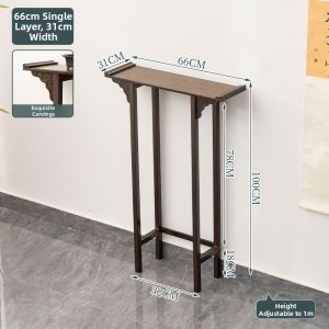YIPINYUANZHU | Neo-Chinese Entryway Table Narrow