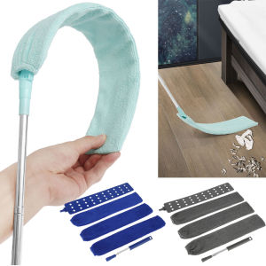 Retractable Gap Dust Cleaner Microfiber Gap Dust Brush Flexible Long Flat Gap Duster Easy To Use Household Cleaning Tools