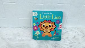 A Busy Day For Little Lion Pull the Tab! Board Book (Pull the Tab to Change the Picture!)