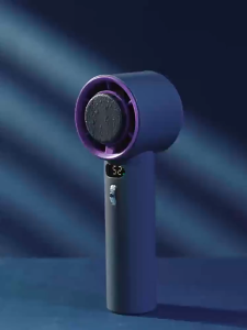 พัดลมพกพา พัดลมมือถือ พัดลมไฟฟ้าไร้สาย พัดลมมินิ ปรับได้ 100ระดับ รุ่น FC-01