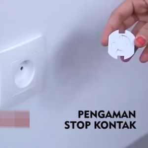 Gratis Semua - Pengaman Stop Kontak Otomatis Electrick Socket Protection Automatic Penutup Colokan Listrik / Socket Cover Safety