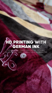 Vito - Selimut Bulu Sutra Halus Lembut 160x200 Motif