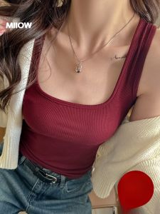 MiiOW | Áo Crop Top Cổ Sâu Gợi Cảm