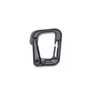 Outdoor Camping Tool D Type ITW Grimloc MOLLE Locking EDC Tactics Backpack Hanging Webbing Hook Buckle for Hiking