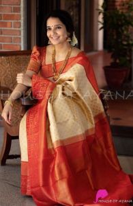 BEAUTFUL SOFT LICHI SILK WITH RICH PALLU JACQUARD WORK ON ALL OVER THE SAREE