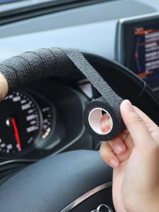 Anti-slip Sweat-absorbent Ultra-thin Steering Wheel Cover