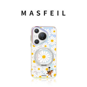 MASFEIL | Ốp lưng cao bồi hoa cúc thích hợp cho ốp điện thoại di động Huawei Pura80pro ốp trụ xoay pura70 từ tính có nắp đứng bao gồm tất cả p70 dễ thương Lo5+