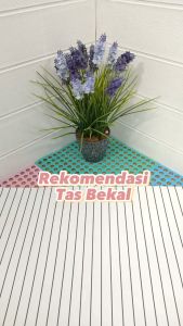 Tas Bekal Lunch Cooler Bag Tas Bento Aluminium Motif Dino And Bear Korean Style 936