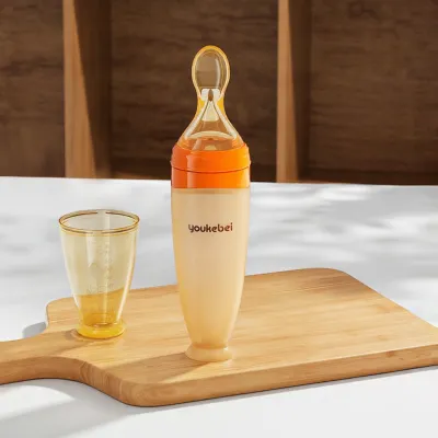 Infant Feeding Silicone Spoon