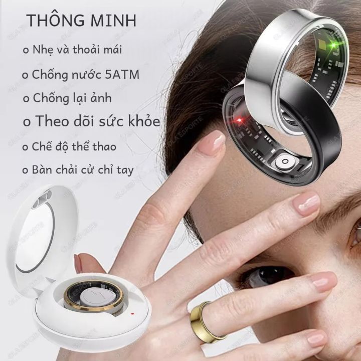Nhẫn Thông Minh Samsung Galaxy Dành Cho Nam Nữ Với Điều Khiển Bằng Cử ...