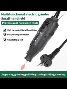 บอสเจียร์ไฟฟ้า เครื่องเจียรสายอ่อน เครื่องเจียร์ มินิ แกะสลัก เครื่องเจียร์คอตรง อุปกรณ์แกะไม้ อุปกรณ์เสริม 124 ชิ้น เครื่องเจียร mini เครื่องเจียเล็บ เครื่องขัดส เจียรพกพา สว่านจิ๋วไฟฟ้า ไม้ แกะสลัก ขัดเงา เจาะ ตัด กำจัดสนิม ​สว่านมือจิ๋ว เครื่องเจีย