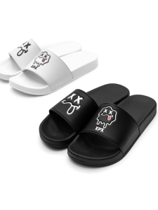 Dép Đi Trong Nhà XPX Embossed Silly Face PVC Mùa Hè Đơn Giản Cho Cặp Đôi Dép Đi Trong Nhà Dép Đi Trong Nhà
