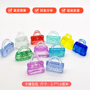 Túi Xách Hoạt Hình Công Chúa Ngọc Trai Túi Xách Sáng Tạo Cho Bé Gái Túi Xách Ngọc Trai Nhiều Màu Túi Xách Thủ Công Cho Trẻ Em