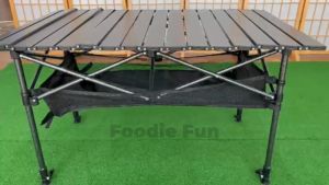 Foldable Portable Adjustable Height Outdoor Camping Picnic Table / Meja lipat untuk khemah Tinggi boleh laras