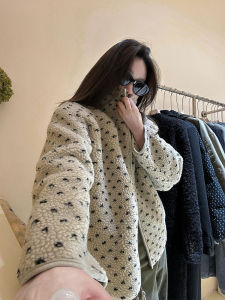 YUFUQING | Korean Fashion Thickened Fleece Lined Baseball Jacket Womens Autumn Winter New Style High-End Sensation Sheepskin Coat