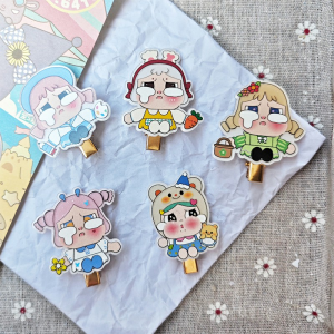 กิ๊บหน้าม้าสาวน่ารัก กิ๊บติดผม กิ๊บปากเป็ดหัวใจสาวอเนกประสงค์ กิ๊บติดผมการ์ตูน