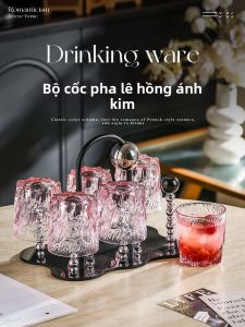 Mr.Snail | Aesthetic Elegant Glass Cup Set for Water Drinking and Tea