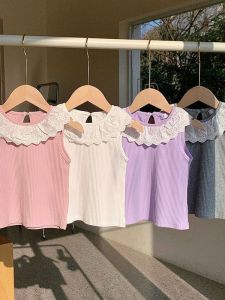 Lace Sweet Lace-edge Tank Top T-shirt