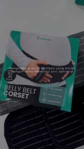 Momiasi – Belly Belt Bamboo Maternity Corset - Sabuk Penyangga Perut Ibu Hamil Premium