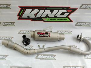 knalpot racing proliner tr 1 short crf klx dan wr 155
