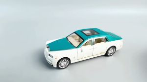 COD Rolls Royce Phantom MINIATUR MOBIL 6 BUKA PINTU METAL DIECAST Mainan Simulasi Suara Lampu Anak-Anak