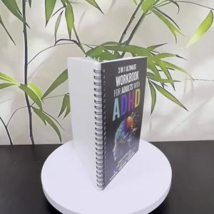 Sách Bài Tập 3 Trong 1 Về ADHD - Quản Lý Thời Gian Tập Trung Chiến Lược Giảm Lo Âu Sổ Tay Tô Màu Rèn Luyện Trí Não Với 101 Lời Khuyên & Kỹ Thuật