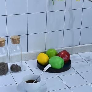 WALLPAPER STICKER DAPUR KAMAR MANDI ANTI AIR MINYAK TAHAN PANAS 60CMx3M