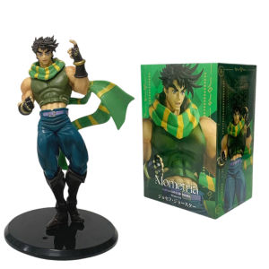 Bandai | 19cm Anime JoJos Bizarre Adventure:Battle Tendency Figure Joseph Joestar PVC Statue Model Collectible Desktop Ornament Toy Gift