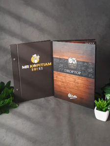 Custom Made | Hard Cover | Restaurant Menu Book | A4 16pp | Full Colour Print | Buku Menu Restoran | Buku | Buku Makanan