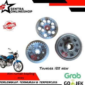 Almu alumunium almunium rumah kopling assy thunder 125 new original