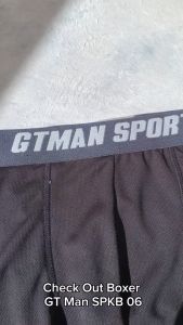 ISI 3  6 PCS Celana Dalam Underwear Boxer Pria - GT Man SPKB06 Sport
