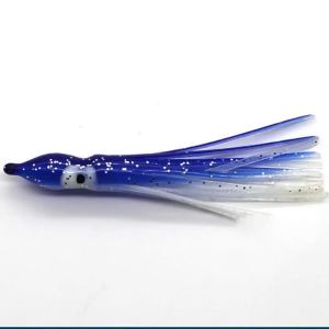 10pcs Soft Artificial Bait 12cm 5g Trolling Fishing Lures Squid Skirt Octopus Saltwater Fishing Lure