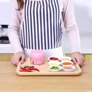 Alat Pemotong Bawang Sayur Blender Tarik Tangan Manual Speedy Chopper