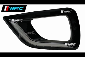 Nissan Navara NP300 2015 - 2020 Fog Lamp Cover With Dynamic DRL Daylight + Signal Running