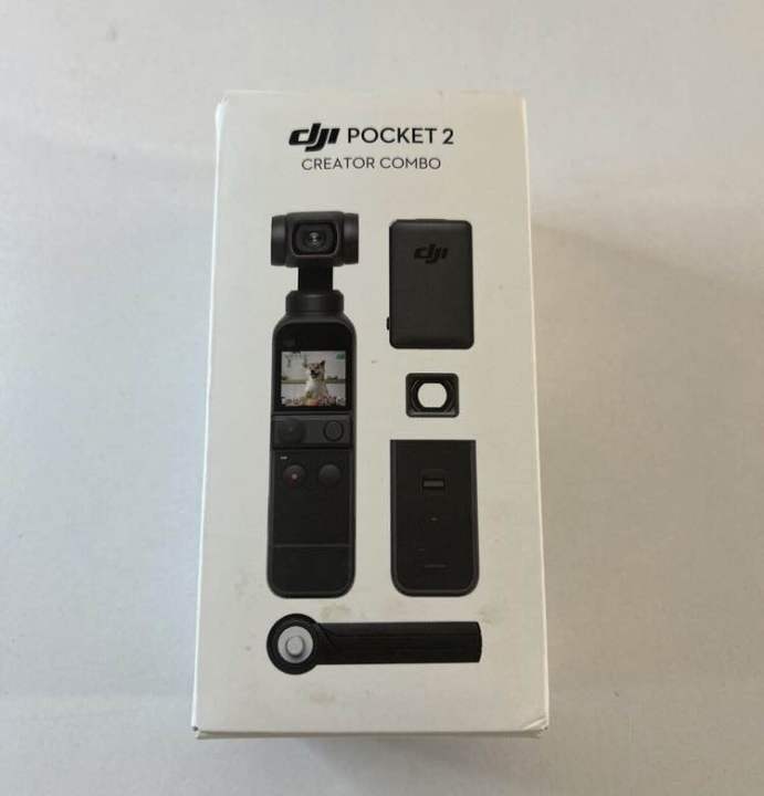 DJI Pocket 2 Creator Combo - 3 Axis Gimbal Stabilizer with 4K Camera ...