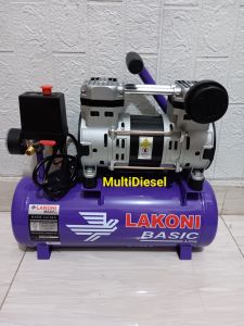 Kompresor High Speed LAKONI 0.75HP BASIC 550SLS|Paket TEKIRO Selang|Airduster|Inflator