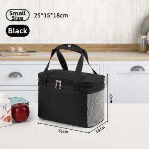 Insulated Thermal Lunch Bag Aluminum Foil Thickened Waterproof