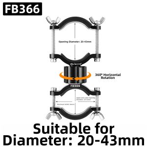 QIZHOU | Universal Multifunctional Aluminum Alloy Flashlight Bracket