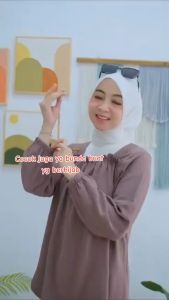 One set fuji Cringkle Airflow Jumbo Terbaru / Setelan Wanita Cringkle Premium LD 120
