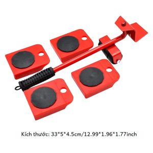Công Cụ Vận Chuyển Đồ Nội Thất Hạng Nặng Có Bánh Xe Công Cụ Vận Chuyển Đồ Nội Thất Có Tay Cầm Tiện Dụng Với Bộ Trượt Để Dễ Dàng Mang Theo