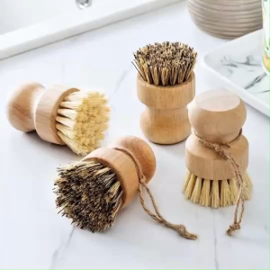 ปรึกษาสร้างกระทัดรัด | กระทะหม้อ ด้ามไม้ ใยขัดทำจากเส้นใยพืช | Chor Chang