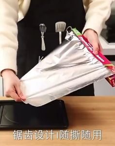 Cooking Barbecue Aluminium Foil Roll Tin Foil Paper 5/10M/20M Baking Foil BBQ Kerajang Tin Foil Catering Foil Wrapper