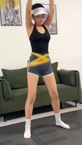 Jerry.jk ห่วงฮูลาฮูปสปริง ฮูลาฮูปสปริงอ่อน ห่วงฮูล่าฮูปสปริงนุ่มไม่เจ็บเอว ไร้เสียง น้ำหนักเบา เผาผลาญไขมัน กระชับเอว Hulahoop