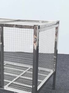 Chicken Cage Free Chicken Coop Quail Cage Stainless Steel Chicken Coop Pigeon Cage Rabbit Cage Poultry Cage