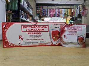 RESPIRAX 7Gx48sachets Erythromycin Tilmicosin