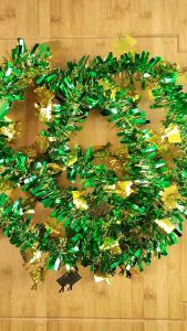SUPERSAVE 2M Hari Raya 2025 Hanging Tinsel Ceiling Deco Banner Hamper Raya Hiasan Bunga Manggar Raya Panjang