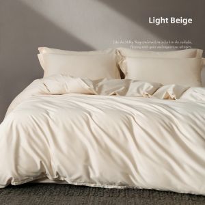 SIDEFU | High-Quality Luxurious Soft Cotton Bedding Set 4-Piece Anti-Bacterial
