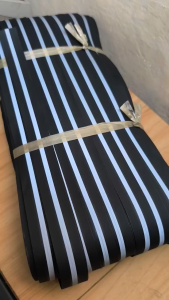 Daun resleting waterproof scotlet/menyala 1 list abu no.3 100 yard