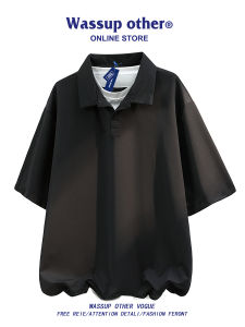 American Style Loose Collar Short Sleeve POLO Shirt For Summer And Couples