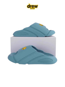 Drew Samer Mens Summer Casual Soft Bottom Slip-On Slippers Indoor Outdoor Wear Versatile Comfortable EVA Flat Sandals